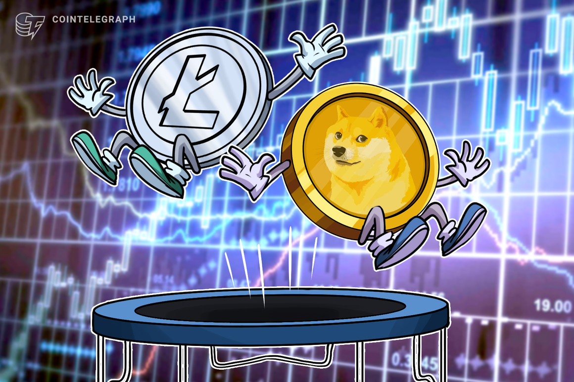 Litecoin, Dogecoin and large-cap altcoins rally as Bitcoin price hits $23.8K